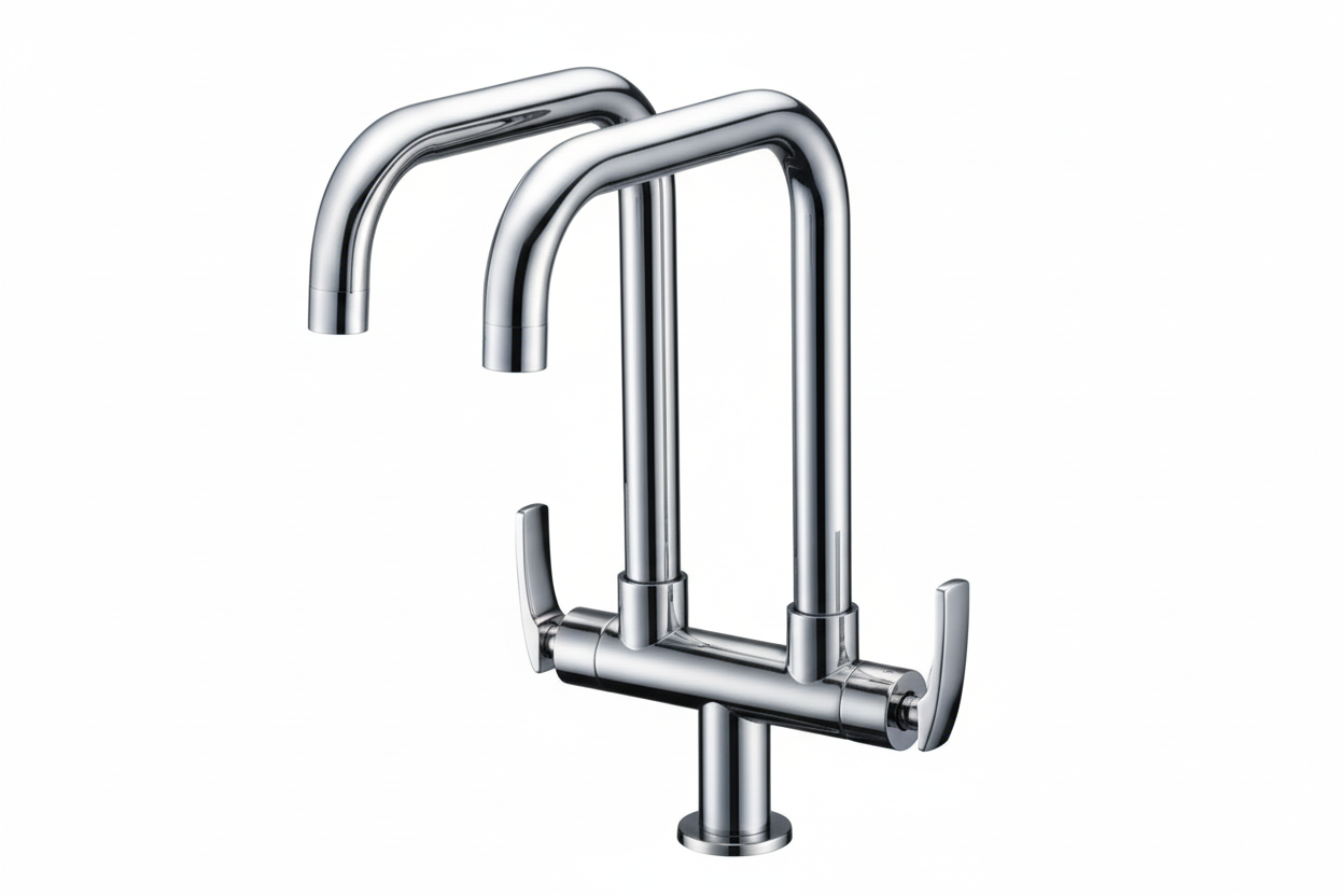 GLORY GLPT17052 Kitchen Double Water Tap