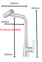 GLORY GLKT2025-Q Kitchen Pull Out Mixer Tap
