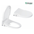 DOCASA SC-BS-D Round White Manual Bidet Seat and Cover