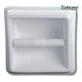DOCASA PH01 170mm White Ceramic Tissue Holder