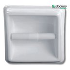 DOCASA PH01 170mm White Ceramic Tissue Holder