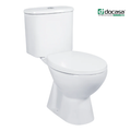 Docasa WD011 P-trap 180mm S-Trap 250mm Bathroom Closed Couple Washdown WC Water Closet 2 Piece Jamban Duduk Murah Jimat