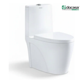 DOCASA A828 390mm White One Piece White Washdown Water Closet