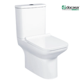 Docasa WD007 P-trap 180mm S-Trap 100mm till 300mm Bathroom Closed Coupled Rimless Washdown WC Water Closet Jamban Duduk
