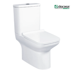 Docasa WD007 P-trap 180mm S-Trap 100mm till 300mm Bathroom Closed Coupled Rimless Washdown WC Water Closet Jamban Duduk