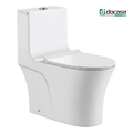 Docasa A343 P-trap 180mm S-Trap 250mm Bathroom One Piece Rimless Washdown WC Water Closet 1 Piece Jamban Duduk