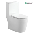 Docasa A286 P-trap 180mm S-Trap 250mm 200mm 150mm Bathroom One Piece Rimless Washdown WC Water Closet 1 Piece Jamban Duduk