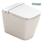 DOCASA A9000 Ceramic STRAP 250MM Smart Toilet Bowl Set Save Space Auto Sensor Dual Flush Tankless Water Closet Small WC