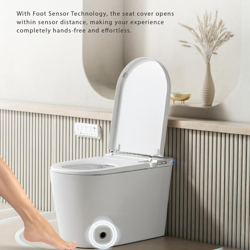Sorento SRTWC191-G2 Smart Intelligent Water Closet Toilet with Wireless Remote Control | Siphonic Flush | S-Trap 250mm