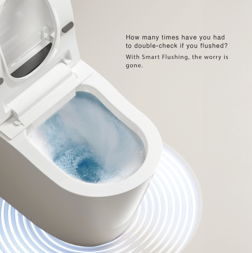 Sorento SRTWC191-G2 Smart Intelligent Water Closet Toilet with Wireless Remote Control | Siphonic Flush | S-Trap 250mm