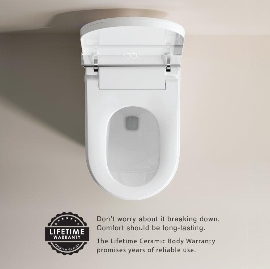 Sorento SRTWC191-G2 Smart Intelligent Water Closet Toilet with Wireless Remote Control | Siphonic Flush | S-Trap 250mm