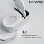 Sorento SRTWC192 Tankless Electronic Pulse Water Closet | Siphonic Flush | S-Trap 250mm