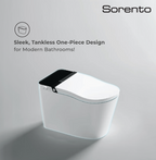 Sorento SRTWC192 Tankless Electronic Pulse Water Closet | Siphonic Flush | S-Trap 250mm