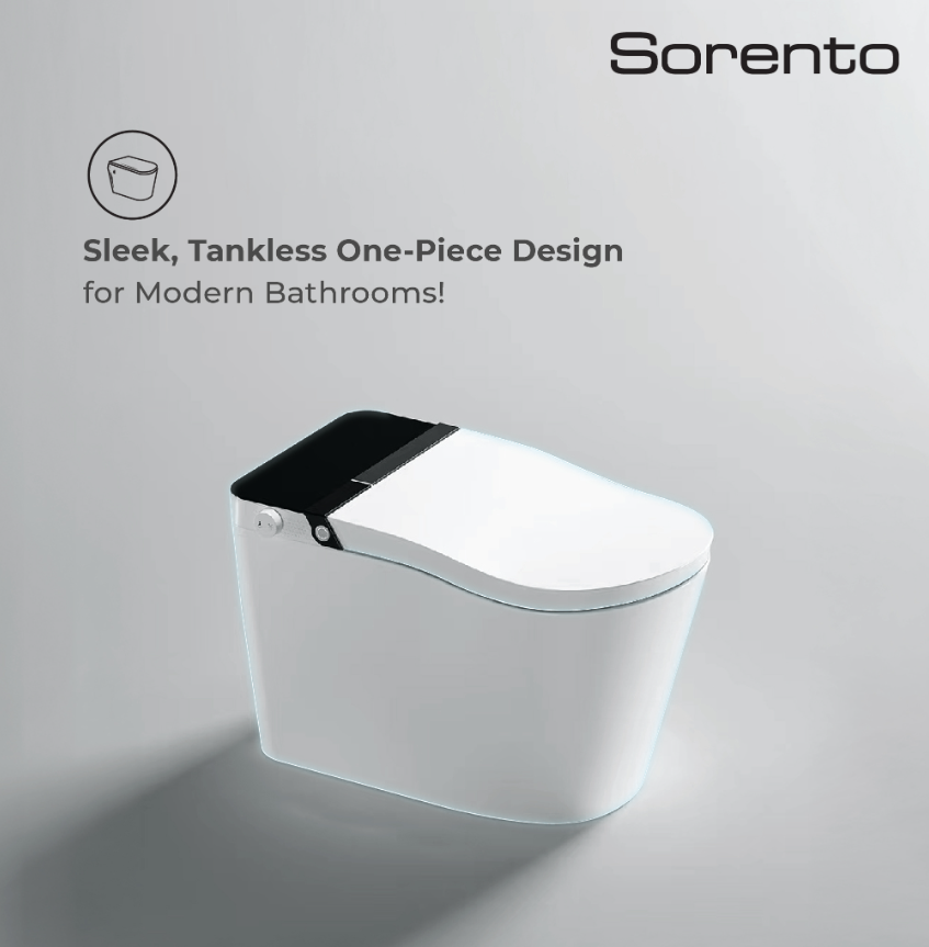 Sorento SRTWC192 Tankless Electronic Pulse Water Closet | Siphonic Flush | S-Trap 250mm