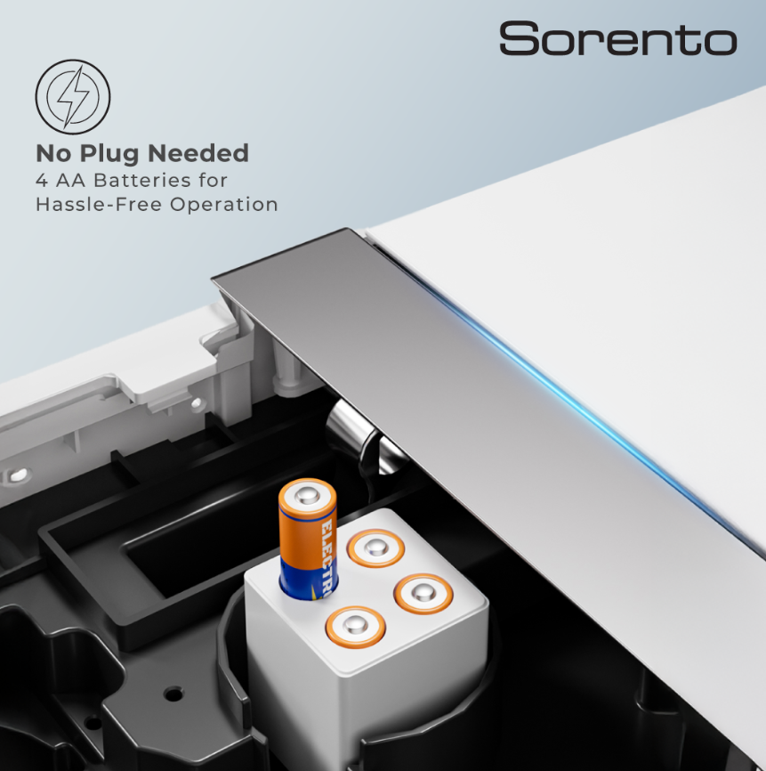 Sorento SRTWC193 Tankless Electronic Pulse Water Closet | Siphonic Flush | S-Trap 250mm