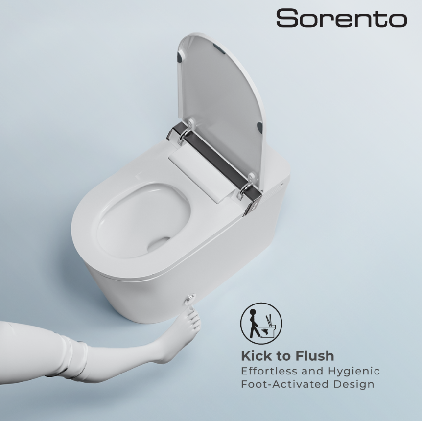 Sorento SRTWC193 Tankless Electronic Pulse Water Closet | Siphonic Flush | S-Trap 250mm