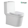 Docasa A888 S-Trap 200mm 250mm Bathroom One Piece Rimless Washdown WC Water Closet 1 Piece Jamban Duduk