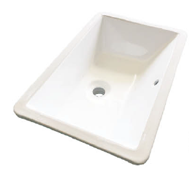 DOCASA 202A 24" 530mm Ceramic White Under Counter Basin Sinki Tandas Bilik Mandi For Bathroom,Dining Area,Outdoor Murah