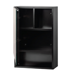 Sorento SRTMCB5061-BL 500mm Aluminium Mirror Cabinet | Black