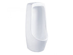 DOCASA URL559 Stall Urinal Bowl comes with Top Inlet pre-punch flush hole with Exposed Manual Urinal Flush Valve