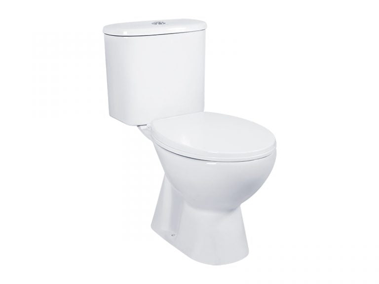 Docasa WD011 P-trap 180mm S-Trap 250mm Bathroom Closed Couple Washdown WC Water Closet 2 Piece Jamban Duduk Murah Jimat