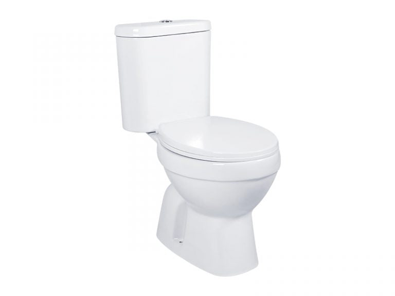 Docasa WD012 P-trap 180mm S-Trap 200mm 250mm Bathroom Closed Couple Rimless Washdown WC Water Closet 2Piece Jamban Duduk
