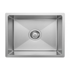 GLORY GL6045 600mm Stainless Steel 304 Kitchen Sink Undermount Single Bowl Matt Sinki Dapur