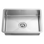 GLORY GL5545-R20 450mm Stainless Steel Kitchen Sink Top-Mount Single Bowl Matt Sinki Dapur