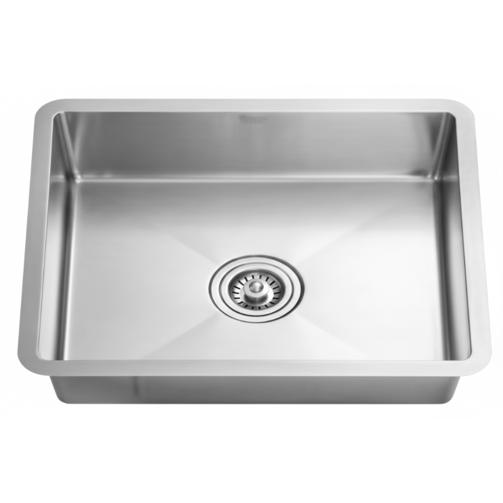 GLORY GL5545-R20 450mm Stainless Steel Kitchen Sink Top-Mount Single Bowl Matt Sinki Dapur