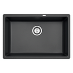 GLORY GL7945-B 790mm Granite Stone Kitchen Sink Top-Mount Single Bowl Matt Sinki Dapur