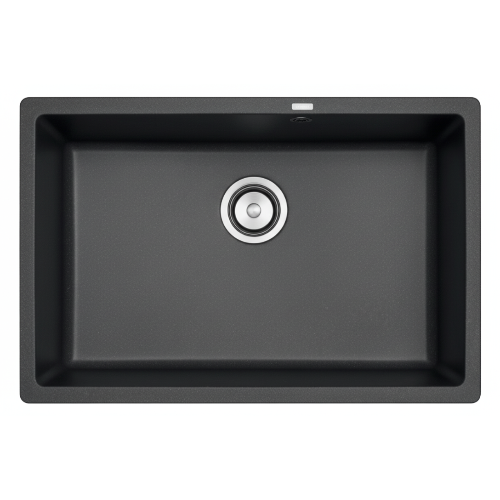 GLORY GL7945-B 790mm Granite Stone Kitchen Sink Top-Mount Single Bowl Matt Sinki Dapur