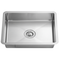 GLORY GL6146-R20 610mm Stainless Steel Kitchen Sink Top-Mount Single Bowl Matt Sinki Dapur