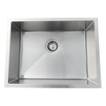 GLORY GL6046 600mm Stainless Steel 304 Kitchen Sink Undermount Single Bowl Matt Sinki Dapur