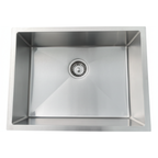 GLORY GL6046 600mm Stainless Steel 304 Kitchen Sink Undermount Single Bowl Matt Sinki Dapur