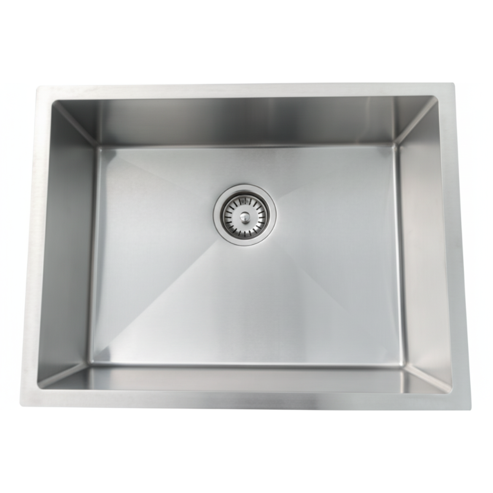 GLORY GL6046 600mm Stainless Steel 304 Kitchen Sink Undermount Single Bowl Matt Sinki Dapur