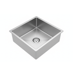 GLORY GL4045 400mm Stainless Steel 304 Kitchen Sink Undermount Single Bowl Matt Sinki Dapur