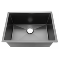 GLORY GL5545-BL 550mm Stainless Steel 201 Kitchen Sink Undermount Single Bowl Matt Sinki Dapur