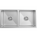 GLORY GL10045 1000mm Stainless Steel 304 Kitchen Sink Undermount Double Bowl Matt Sinki Dapur