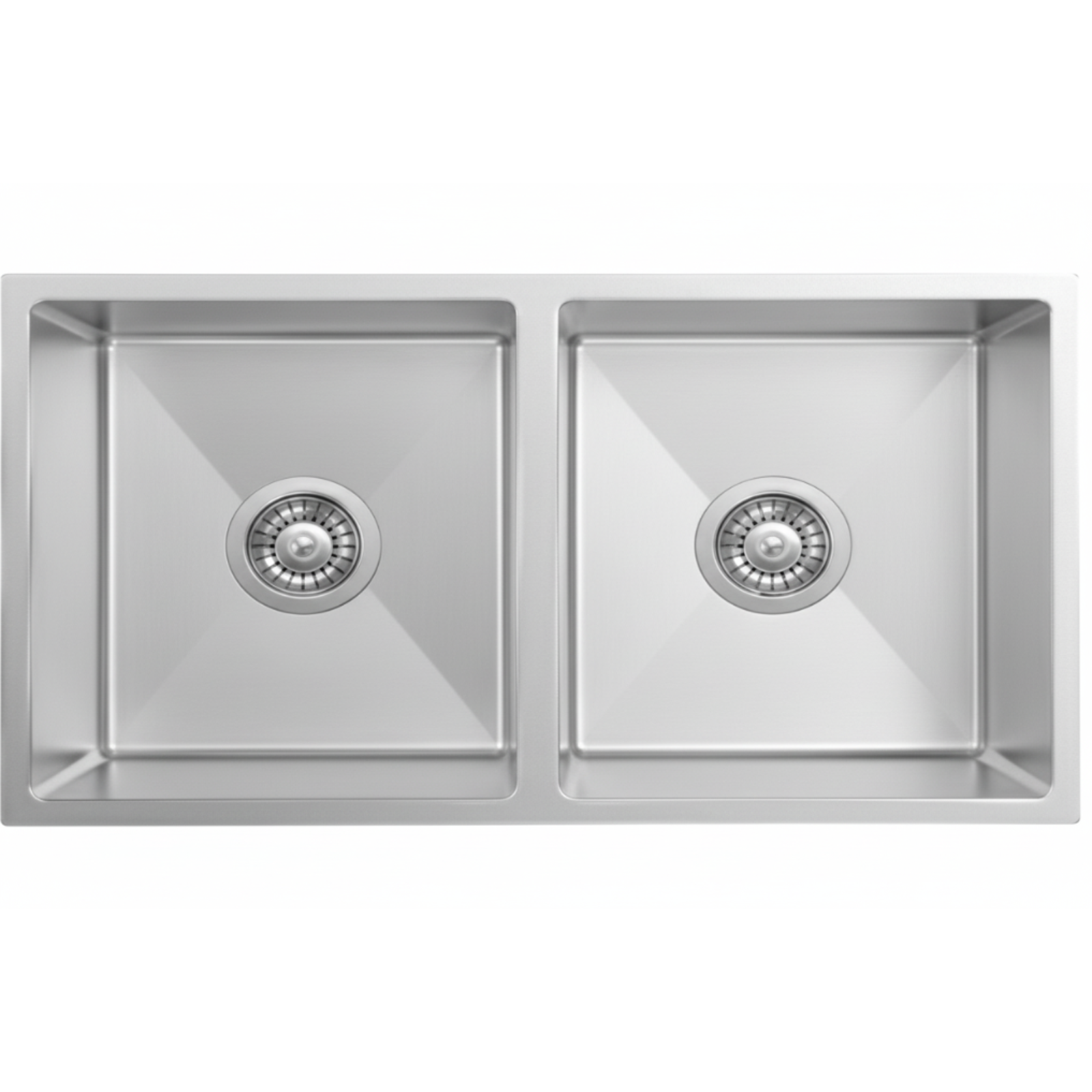 GLORY GL10045 1000mm Stainless Steel 304 Kitchen Sink Undermount Double Bowl Matt Sinki Dapur