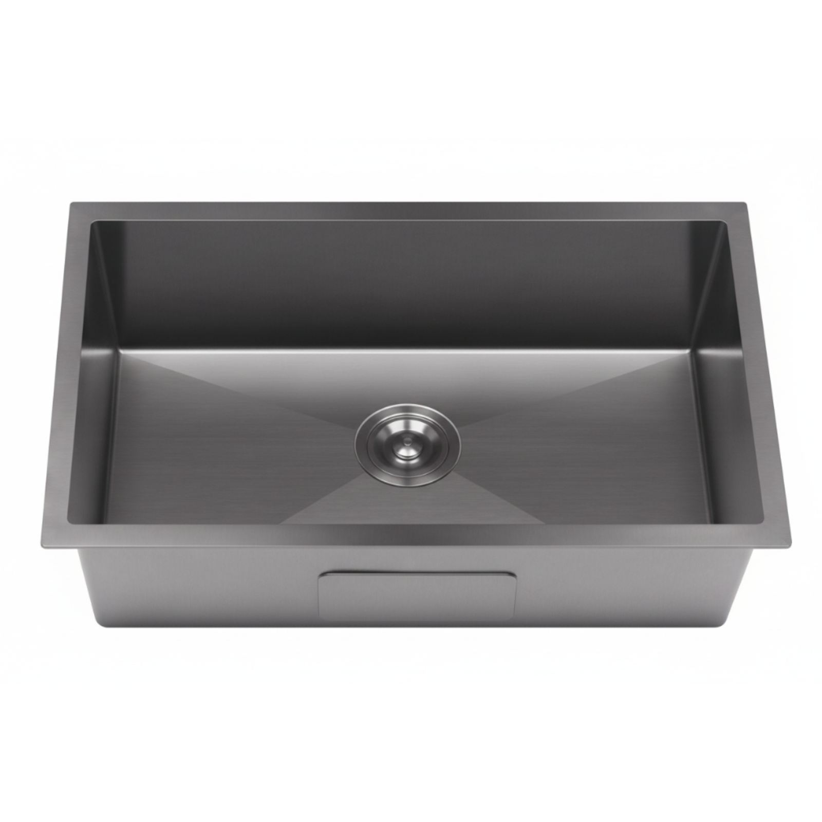 GLORY GL7545-BL 750mm Stainless Steel 201 Kitchen Sink Undermount Single Bowl Matt Sinki Dapur