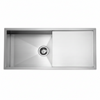 GLORY GL9846 1000mm Stainless Steel 304 Kitchen Sink Undermount Single Bowl Matt Sinki Dapur