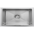 GLORY GL9045 900mm Stainless Steel 304 Kitchen Sink Undermount Single Bowl Matt Sinki Dapur