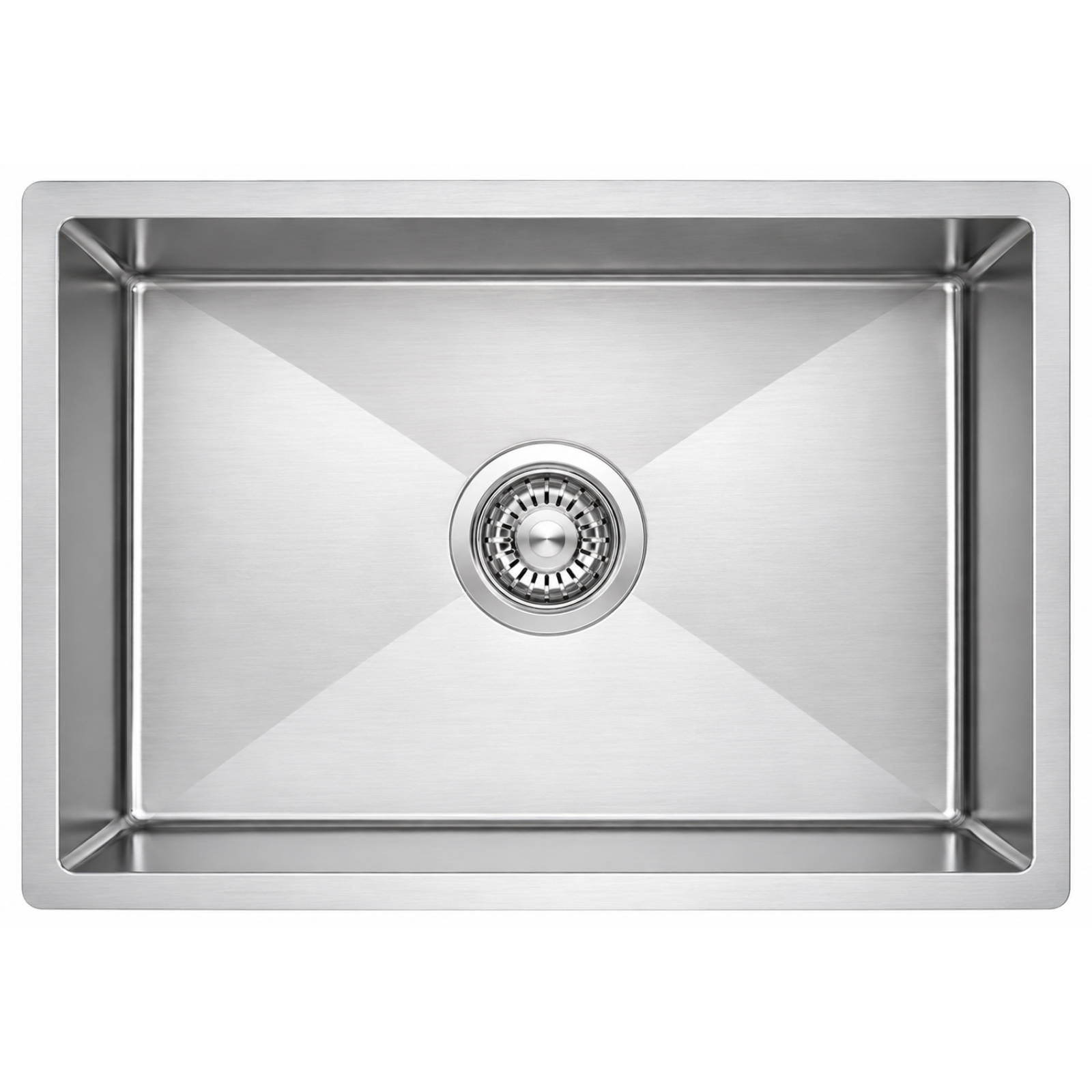 GLORY GL7645 760mm Stainless Steel 304 Kitchen Sink Undermount Single Bowl Matt Sinki Dapur