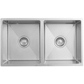GLORY GL8145 810mm Stainless Steel 304 Kitchen Sink Undermount Double Bowl Matt Sinki Dapur