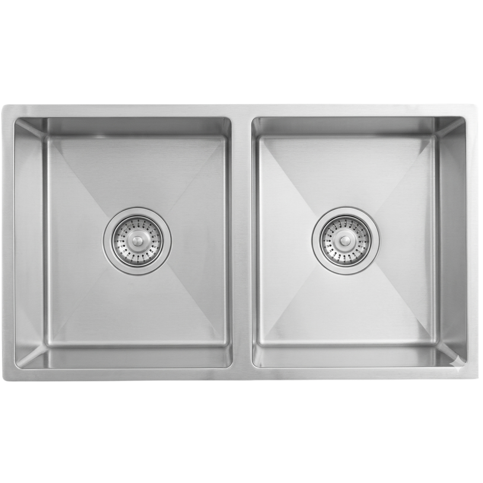 GLORY GL8145 810mm Stainless Steel 304 Kitchen Sink Undermount Double Bowl Matt Sinki Dapur