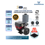 Grundfos CMBE5-62 1.5 kW 240V Variable Speed Constant Pressure Booster Pump | Stainless-Steel Green or Grey