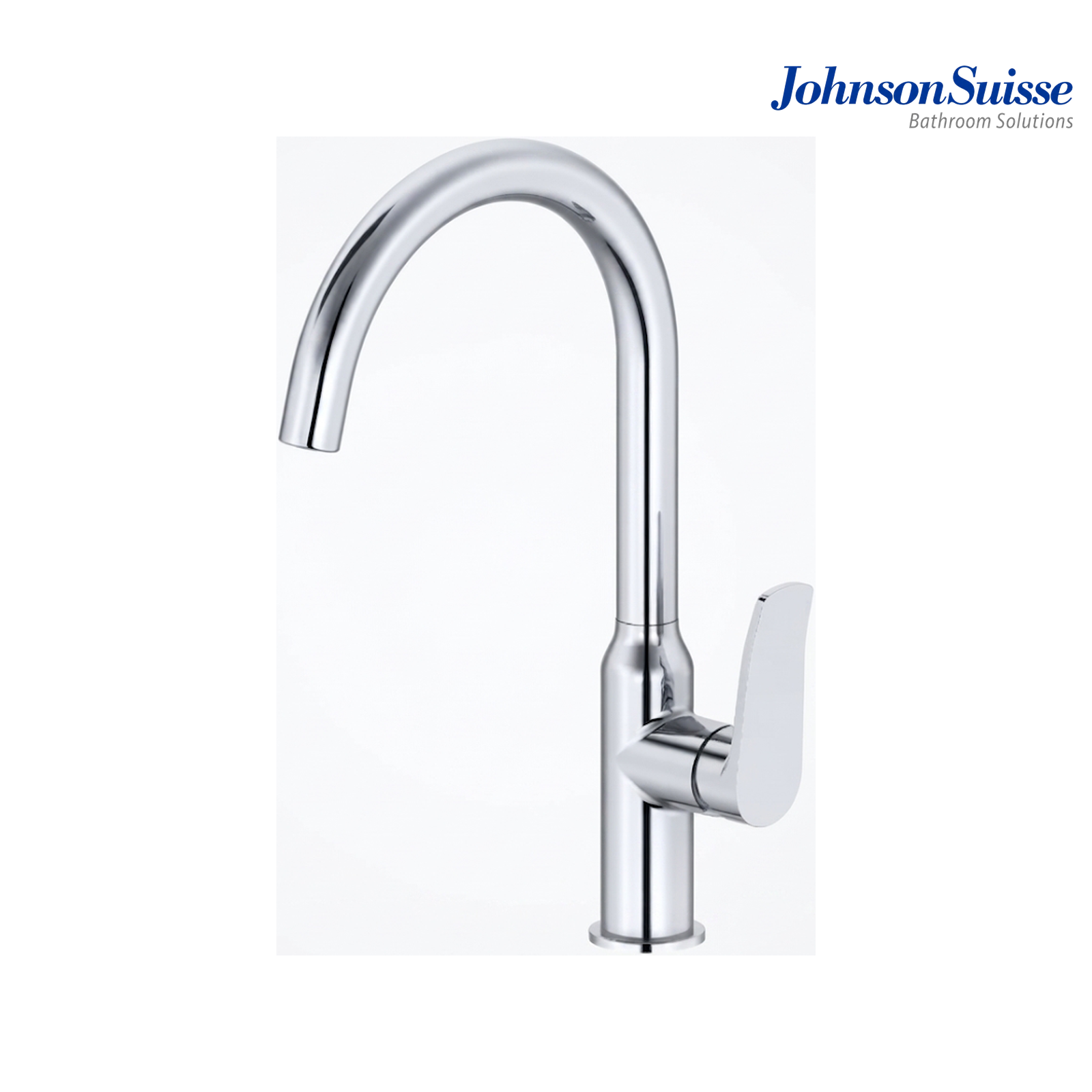 Johnson Suisse Lazio Single Lever Deck-Mounted Sink Mixer | WBFA301698 | Chrome