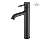 ALFRED VICTORIA 305mm Single Lever Basin Mixer Tap - Matt Black