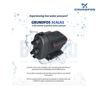Grundfos SCALA2 3-45 550W 50 L/min Self-Priming Automatic Home Water Pressure Booster Pump