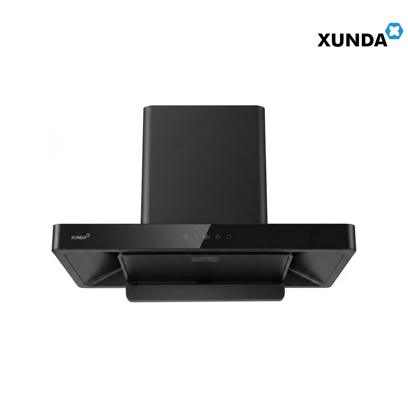 XUNDA CXW-238-WT2003 895mm Kitchen Cooker Hood and Hob | Full Black